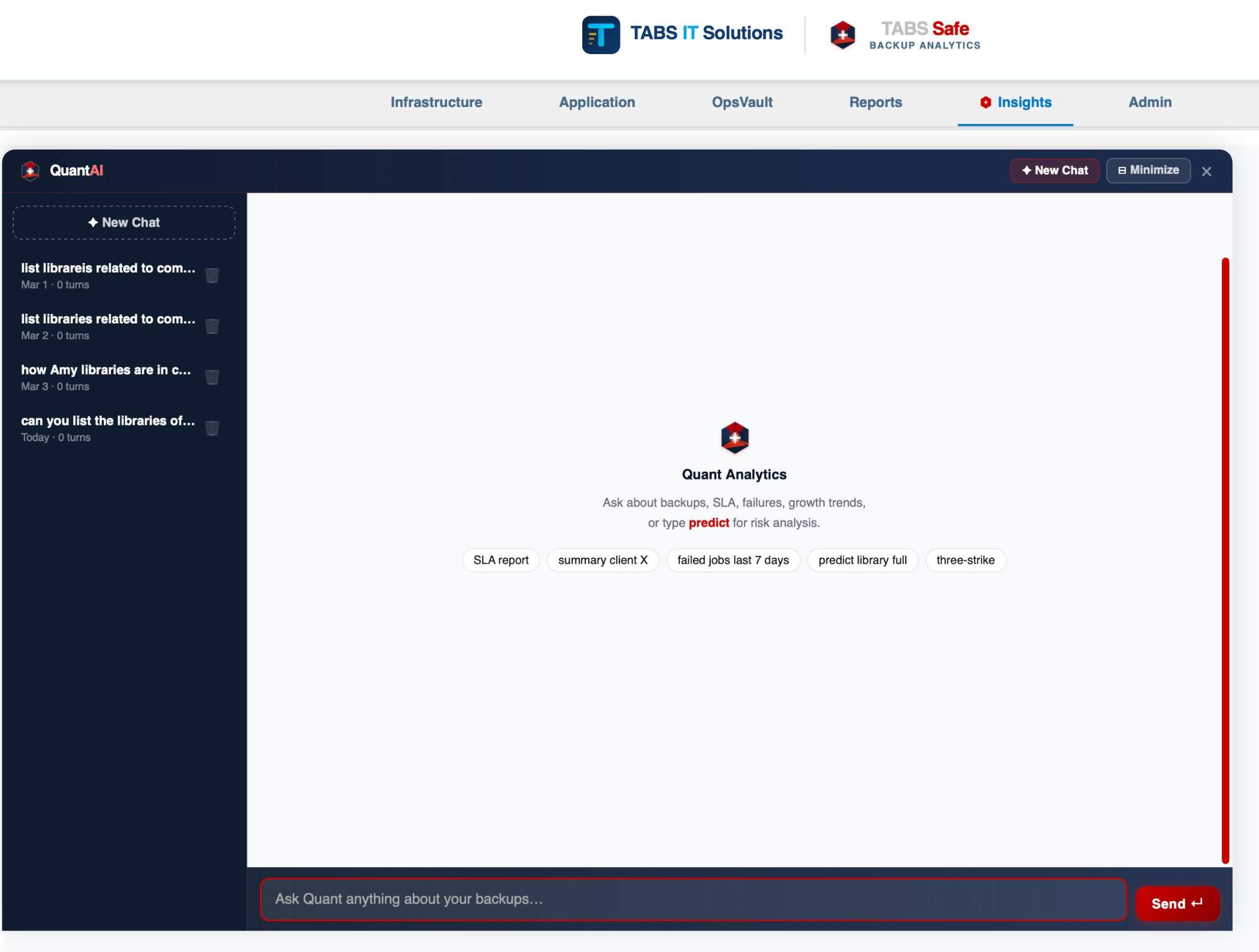 TABS Safe Infrastructure